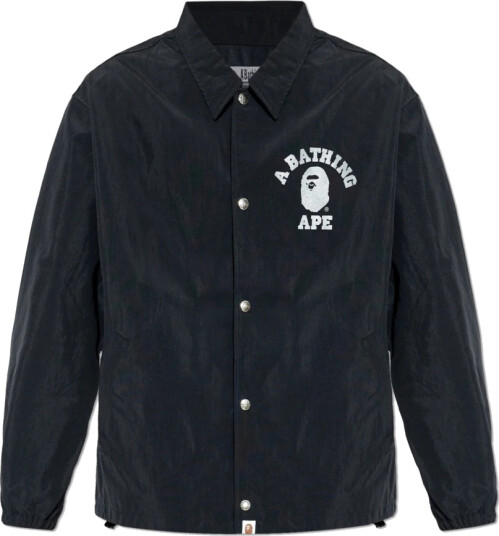 A Bathing APE Herre Jakker Svart L, A Bathing APE Herre Jakker Svart L,