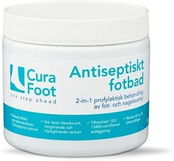 CuraFoot Antiseptiskt fotbad 500G CuraFoot Antiseptiskt fotbad 500G