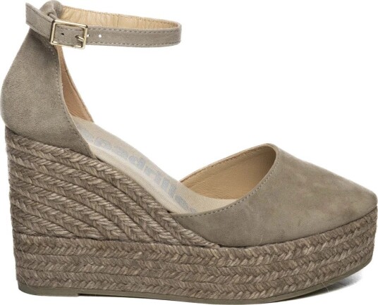 Espadrilles, Dame, Sko, Grå, 40 EU,