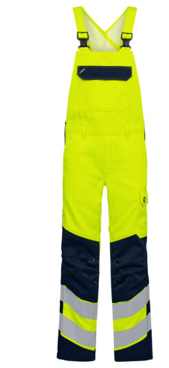 Engel Safety+ overaller Hivis Gul/Blått blekk SEW-3321-188-38165 L92