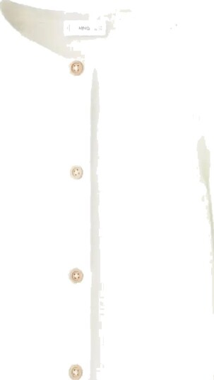 Mango Long Sleeves Knit Cardigan White 3 6M