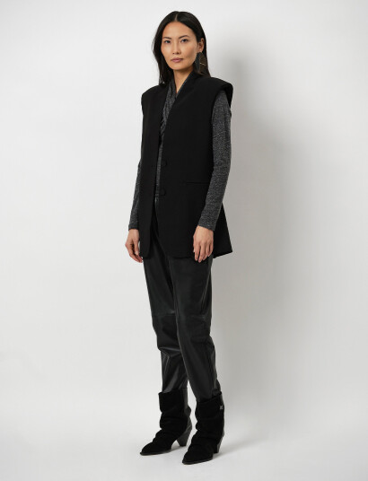 Dante6 Geza Faux Leather Chino - Black - 36