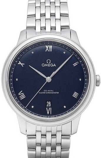 Omega Herreklokke 434.10.40.20.03.001 De Ville Prestige Blå/Stål