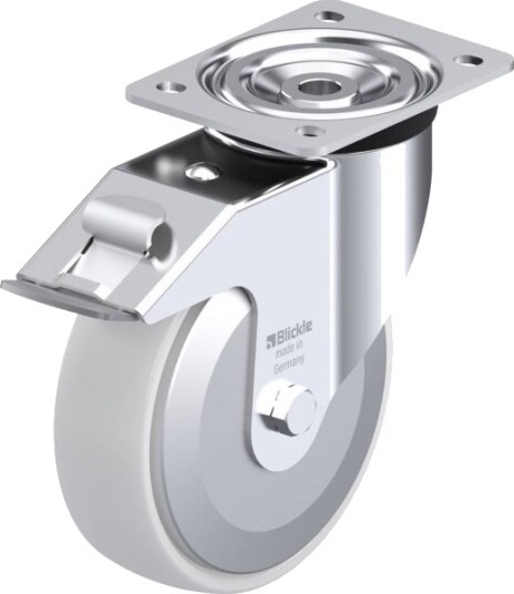 Blickle 749298 L-Po 175K-Fi-Fa Styrehjul Med Brems Hjuldiameter: 175 Mm Bæreevne (Maks.): 400 Kg 1 Stk Blickle 749298 L-Po 175K-Fi-Fa Styrehjul Med Brems Hjuldiameter: 175 Mm Bæreevne (Maks.): 400 Kg 1 Stk