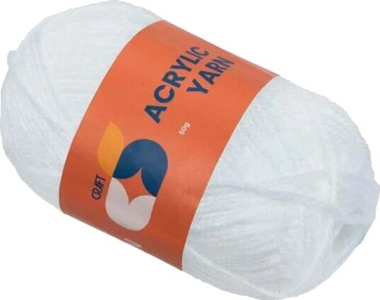 Colorations - Acrylic yarn White 50g Colorations - Acrylic yarn White 50g