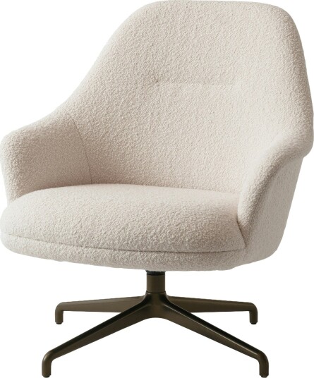 Rely HW139 Loungestol Med Høy Rygg & Swivel Bronsert / Karakorum 001