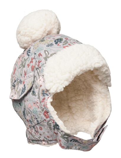 Elodie Details Winter Cap - Vintage Flower - Multi/patterned - 0-6M