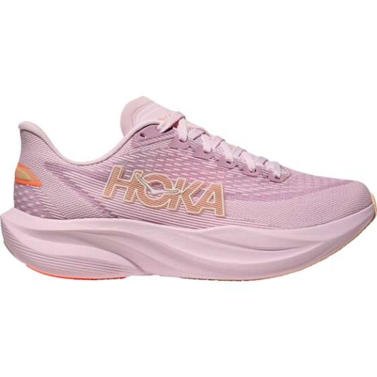 Hoka Mach 7 Dame Lrmt/Lilac Cream/Tangerine Glow 36 2/3