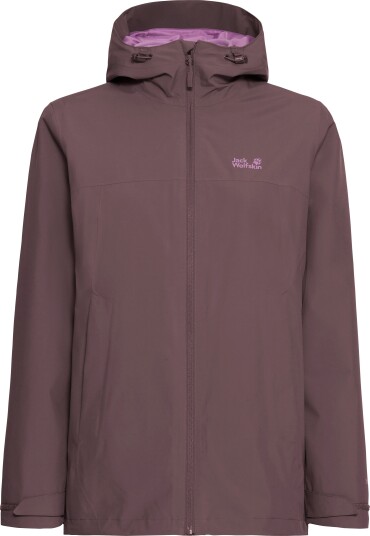 Jack Wolfskin Women"s Moonrise 2 3in1 Jacket Sheer Plum, XXL