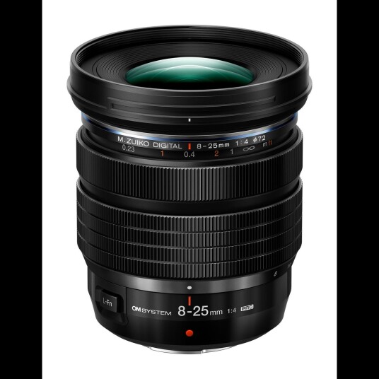 OM System M.Zuiko ED 8-25mm f/4.0 PRO Vidvinkelzoom for MFT