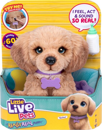 Little Live Pets Little Live Pets My Really Real Daxie Puppy Brown ONE SIZE Little Live Pets Little Live Pets My Really Real Daxie Puppy Brown ONE SIZE