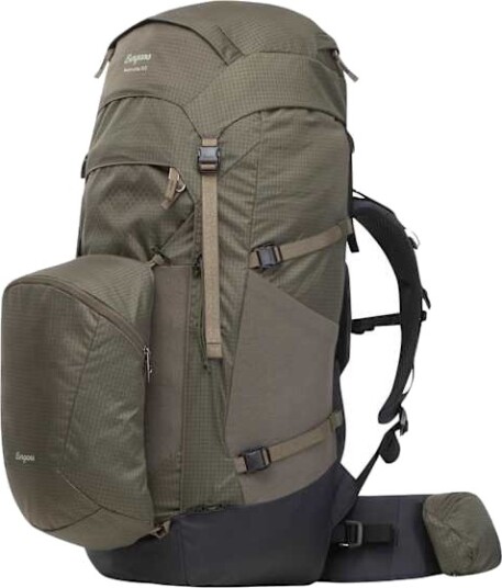 Bergans Trollhetta 100L M/L tursekk - dark green mud Bergans Trollhetta 100L M/L tursekk - dark green mud
