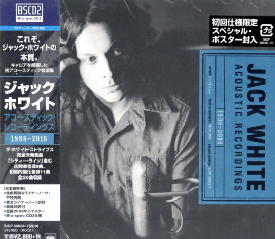 Jack White Acoustic Recordings 19982016 (BluSpec) CD Jack White Acoustic Recordings 19982016 (BluSpec) CD