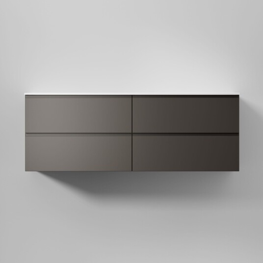 INR Iconic Nordic Rooms Core Grip Servantskap Carbon Grey / 140cm Dobbel