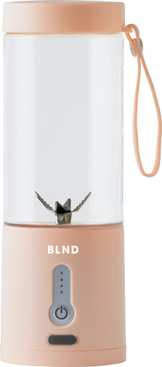 BLND Bærbar Smoothieblender 0,53L Rosa med USB-C BLND Bærbar Smoothieblender 0,53L Rosa med USB-C