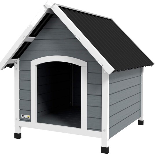 Northio Hundehytte Gran Grå 75X88X82 cm