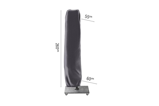 Platinum AeroCover Parasolltrekk Aerocover Anthracite 260 x 55-60 cm Grå