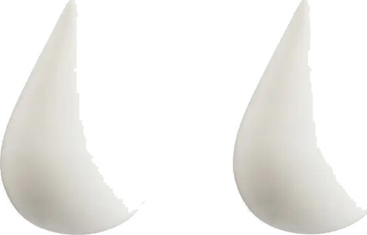 Normann Copenhagen Dropit knagger 2-pack hvit liten Normann Copenhagen Dropit knagger 2-pack hvit liten