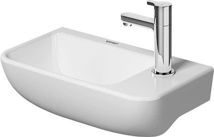 Duravit ME by Starck Vegghengt servant 400x220 mm, 1 bl.hull, u/overløp, Hvit Duravit ME by Starck Vegghengt servant 400x220 mm, 1 bl.hull, u/overløp, Hvit