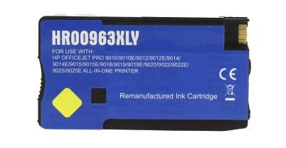 HP 3JA29AE Blekkpatron gul Inky
