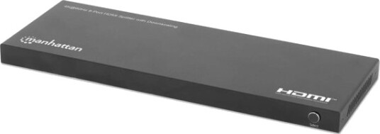 Manhattan 208451 Hdmi 8X Hdmi 3840 X 2160 Piksler Svart Metall Gummi 4K Ultra Hd