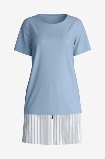 Calida Pyjamas Short Pyjamas Striped Dreams Blå