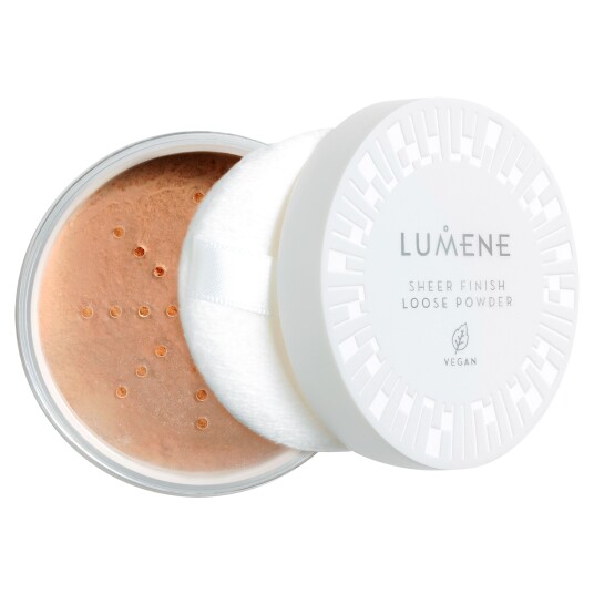 Lumene Sheer Finish Loose Powder Translucent Medium Deep 8 g