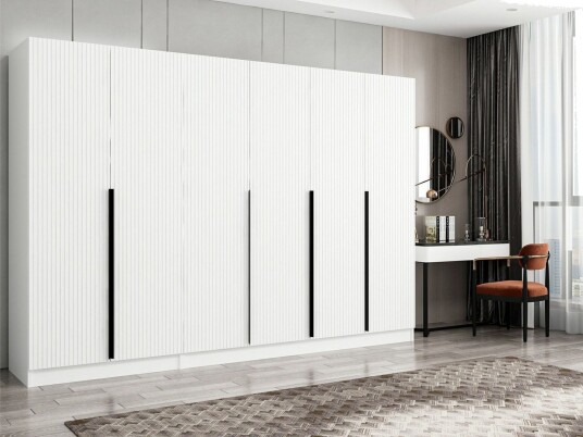 Fruitland Garderobe 270 cm - Hvit