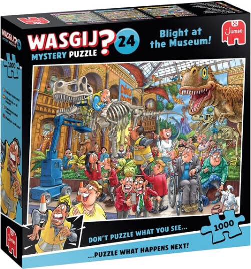 Wasgij Mystery Puzzle 24 Blight At The Museum! 1000