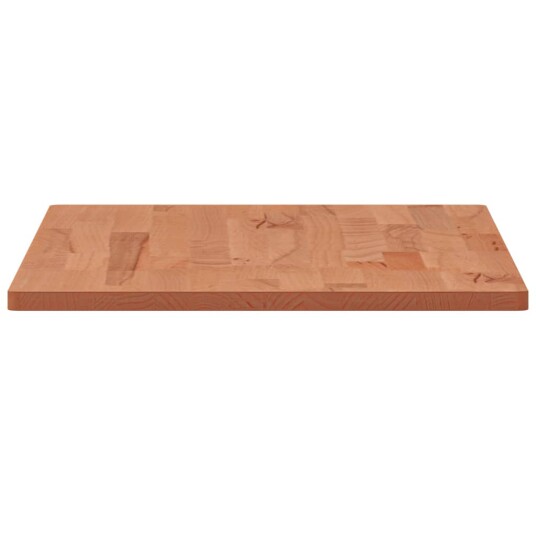 Benkeplate til bad 100x50x1,5 cm heltre bøketre