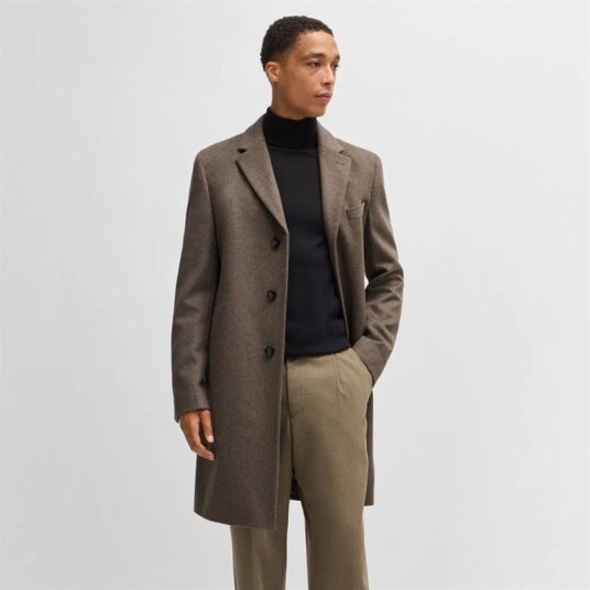 H-Hyde Coat - Dark Beige