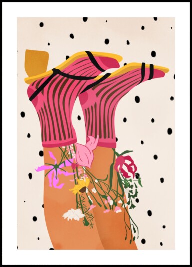 Legs In Full Bloom Plakat / 70x100