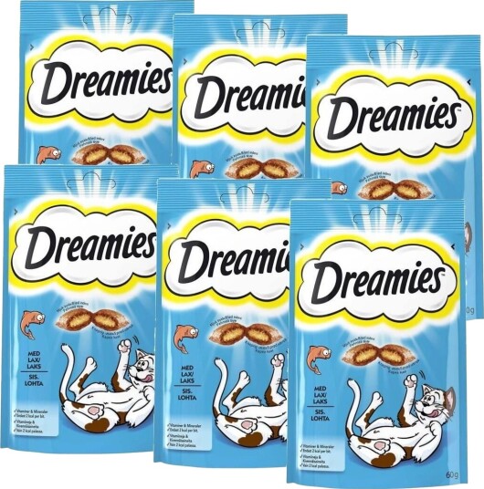 Dreamies Laks 6X60 G Dreamies Laks 6X60 G