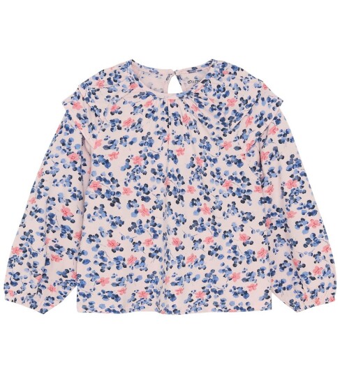 Minymo T-Shirt Ls Aop - Multi/patterned - 104