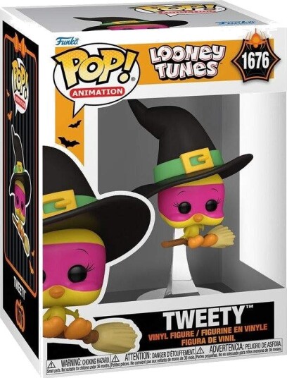 Northix Looney Tunes Tweety Pop-figur samleleketøy 4 tommer