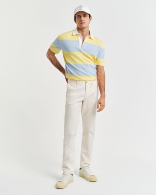 Slim fit solblekede chinos CREAM 3334 Slim fit solblekede chinos CREAM 3334
