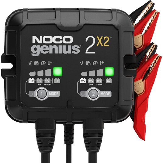 Batterilader NOCO GENIUS2X2 Batterilader NOCO GENIUS2X2