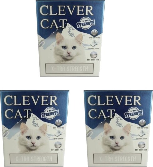 Clever Cat 3X Cat Litter X-Strong 6 Ltr.