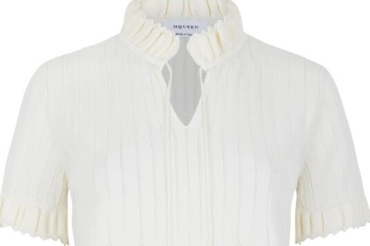 Alexander McQueen Dame Strikkevarer Hvit XS,