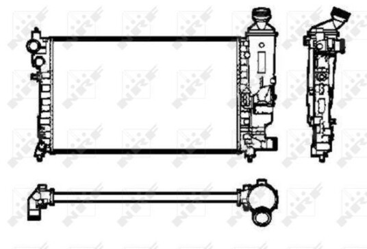 Radiator NRF 50434