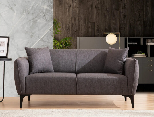 Rossland Sofa 2 seters Mørkegrå