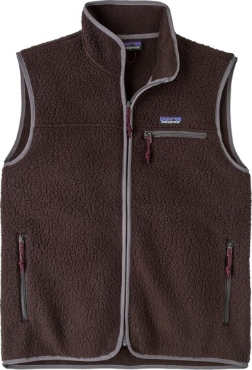 Patagonia Retro Pile Fleece Vest for Herrer i Den Brown XXL Patagonia Retro Pile Fleece Vest for Herrer i Den Brown XXL