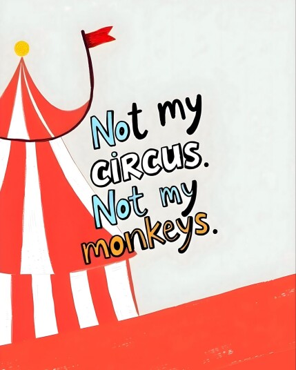 Namly Design Plakat Ikke Min Sirkus POSTERYV02WY