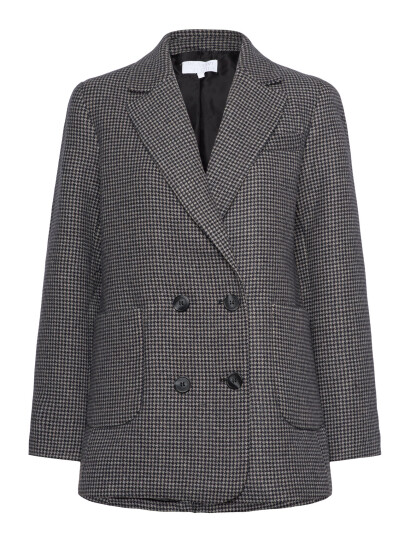 Creative Collective Emma Jacket Check - Black - 42