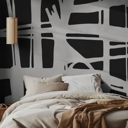 Tapet Abstract Svart Hvit Tapet Abstract Svart Hvit