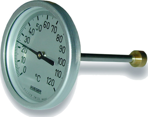 80 mm Rueger-termometer 200 mm probe 80 mm Rueger-termometer 200 mm probe