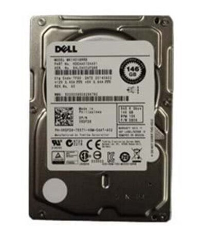 Dell 146GB 2.5" SAS Harddisk 15000 RPM for Server og Arbeidsstasjon Dell 146GB 2.5" SAS Harddisk 15000 RPM for Server og Arbeidsstasjon