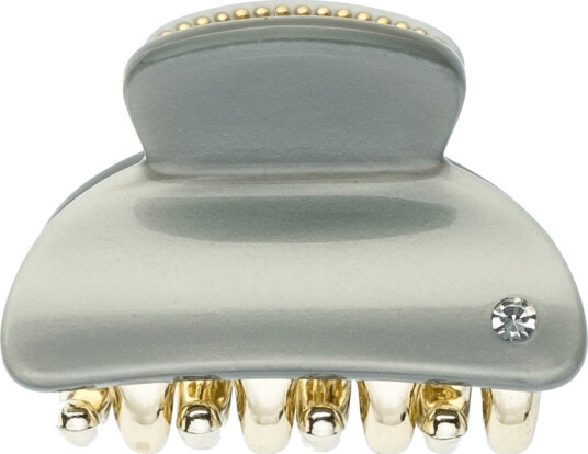 DARK Hair Claw Small Milieu Green