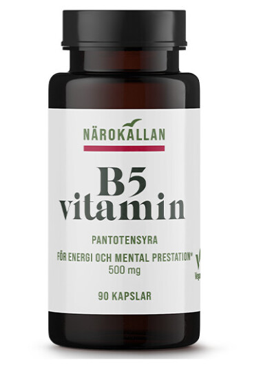 B5 500 mg 90 kapsler