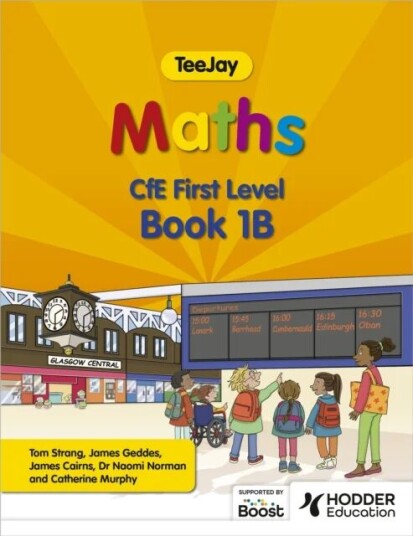 Teejay Maths Cfe First Level Book 1b Second Edition Av Thomas Strang, James Geddes, James Cairns